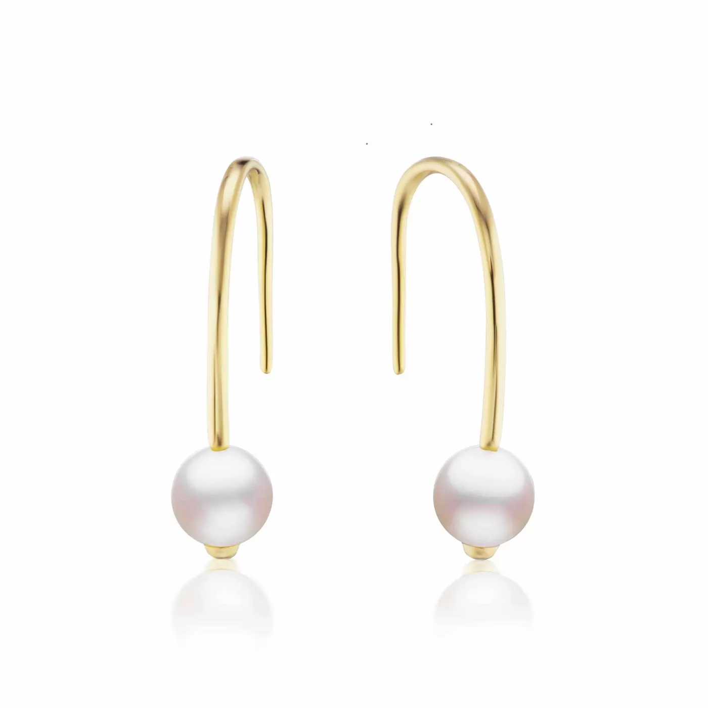 KBH Jewels Akoya Pearl Sweethearts Yellow Gold Cheap