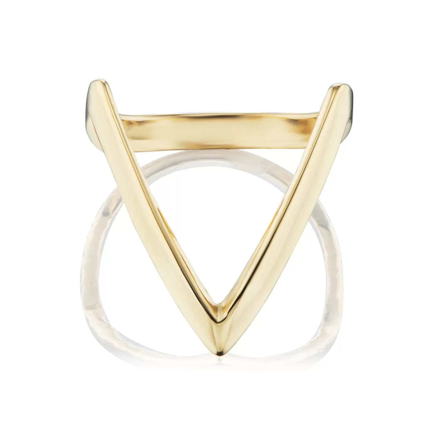 KBH Jewels Apex Ring 14K Yellow Gold Hot