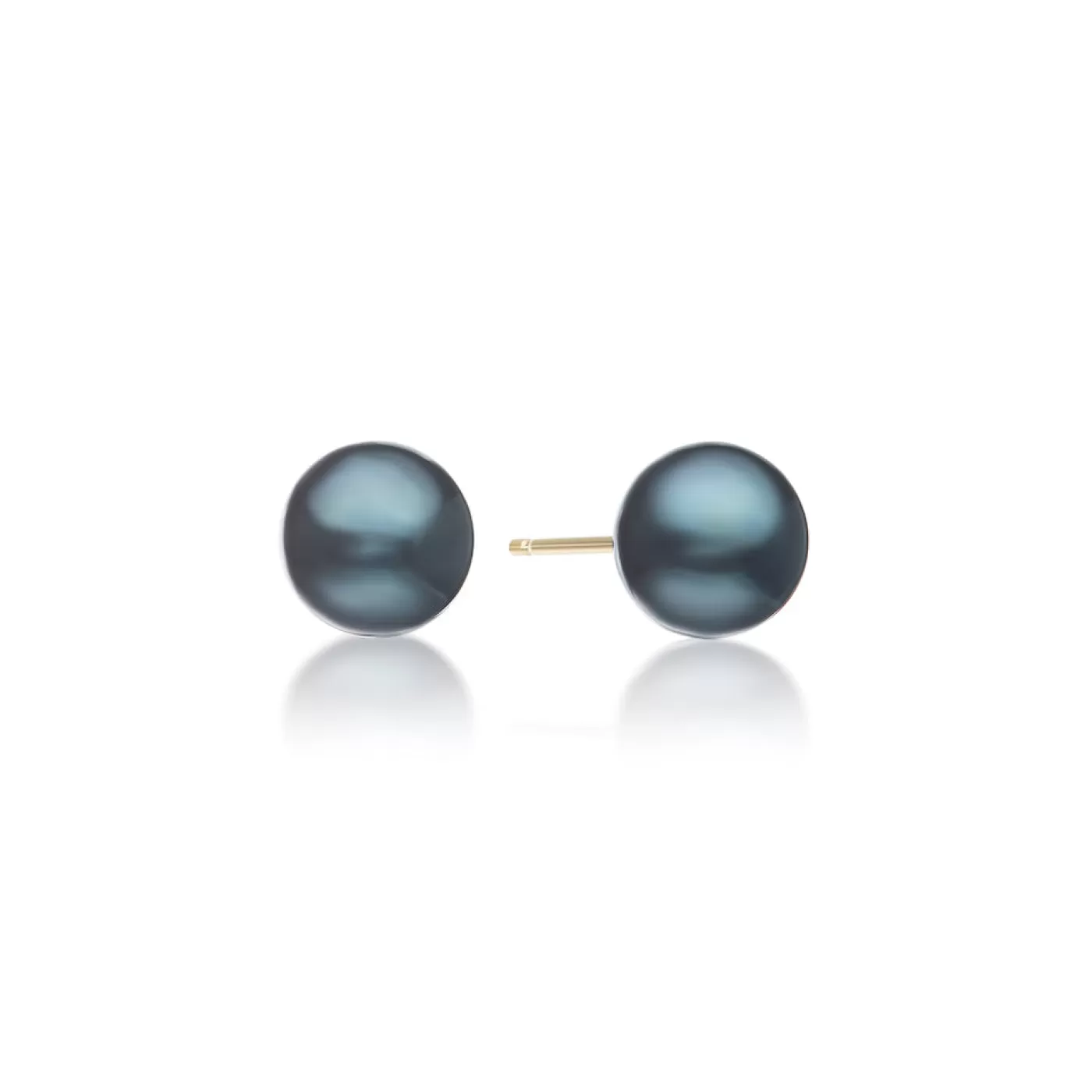 KBH Jewels Black Akoya Pearl Studs Flash Sale