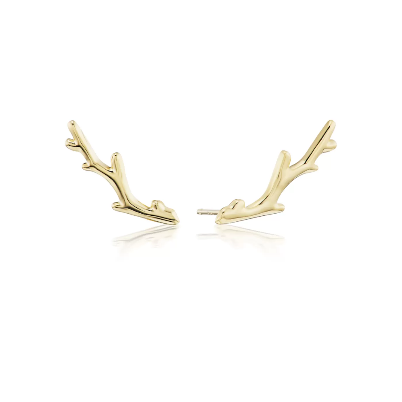 KBH Jewels Branch Climber Earrings Yellow Gold Online