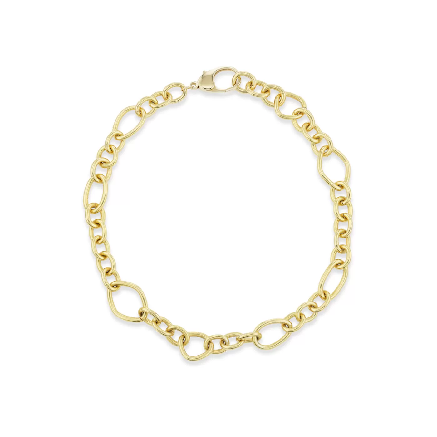 KBH Jewels Chunky Chain Statement Necklace 14K Yellow Gold Clearance