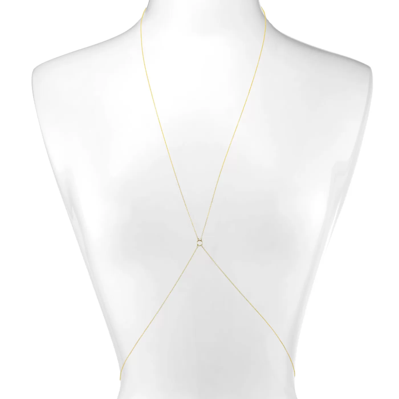 KBH Jewels Diamond Cut Cable Body Chain 14K Yellow Gold Store