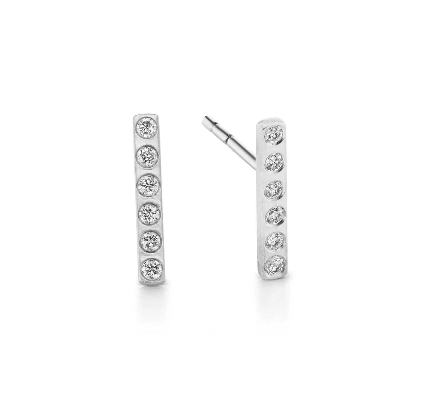 KBH Jewels Diamond Short Bars Fashion