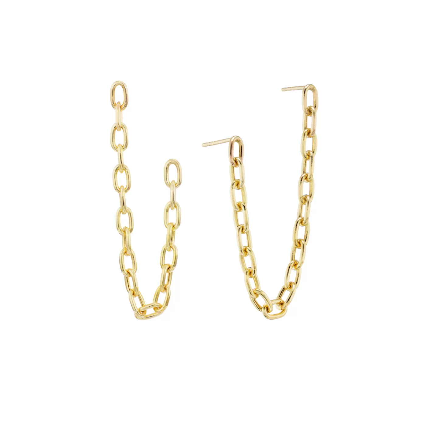 KBH Jewels Double Chain Link Crawler Yellow Gold Outlet