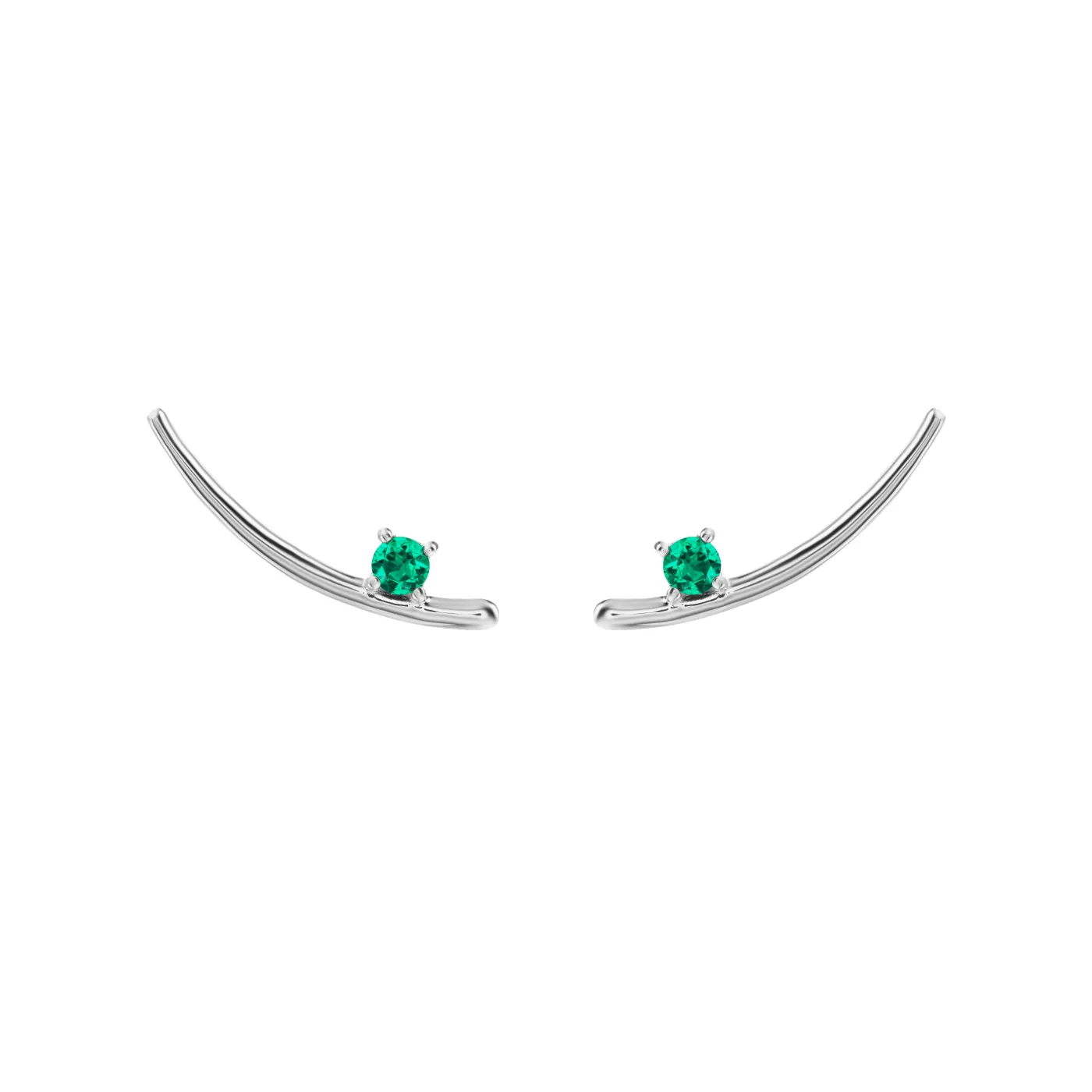 KBH Jewels Emerald Starburst Stud Climber Outlet