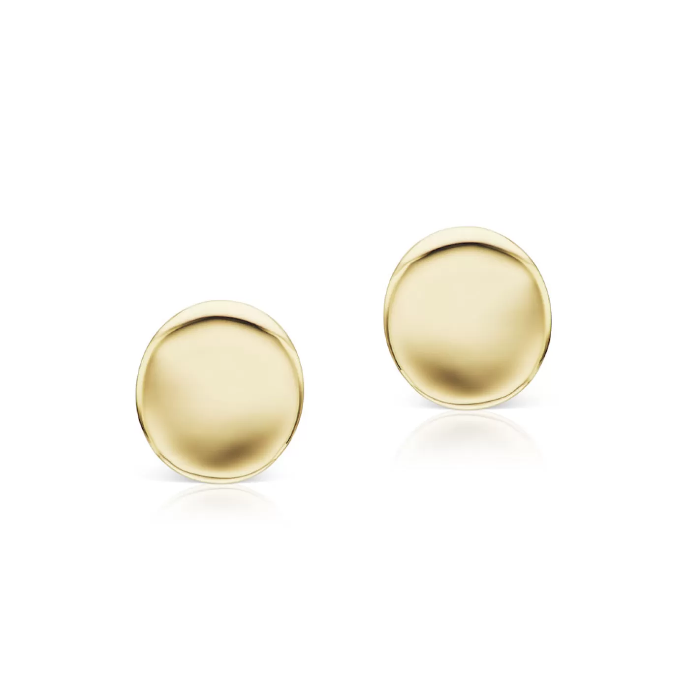 KBH Jewels Gold Disc Earrings Best Sale