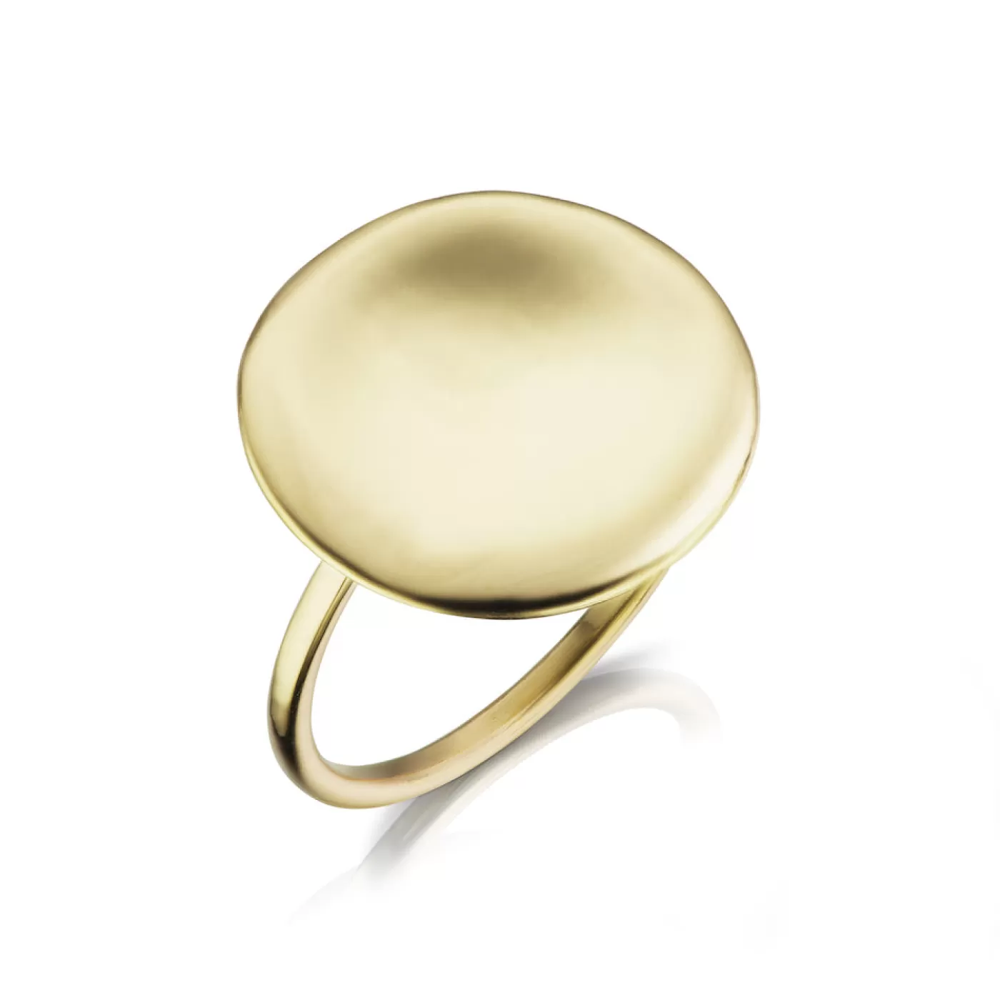 KBH Jewels Gold Disc Ring Clearance