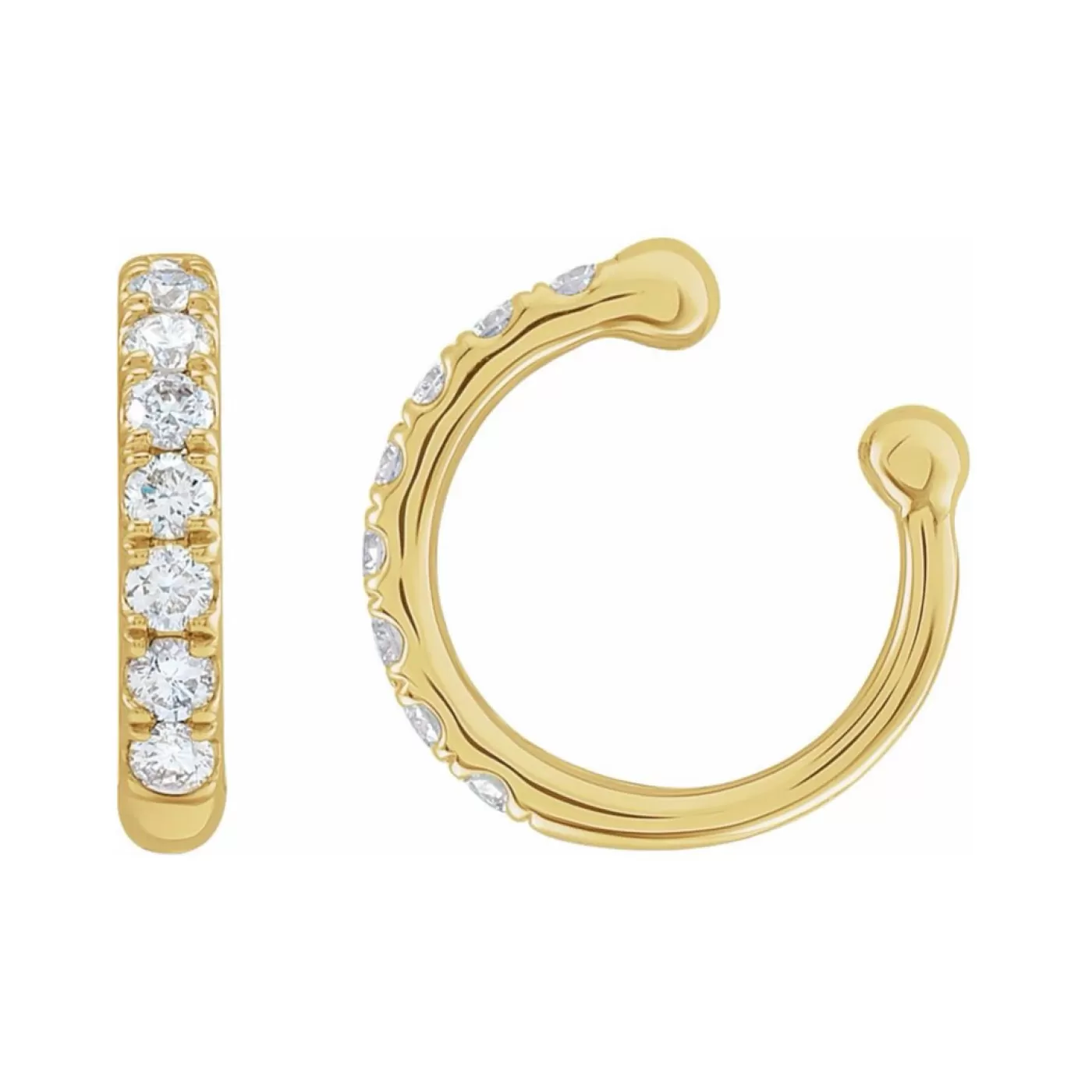 KBH Jewels Kate Mara x KBH Single Diamond Ear Cuff Store