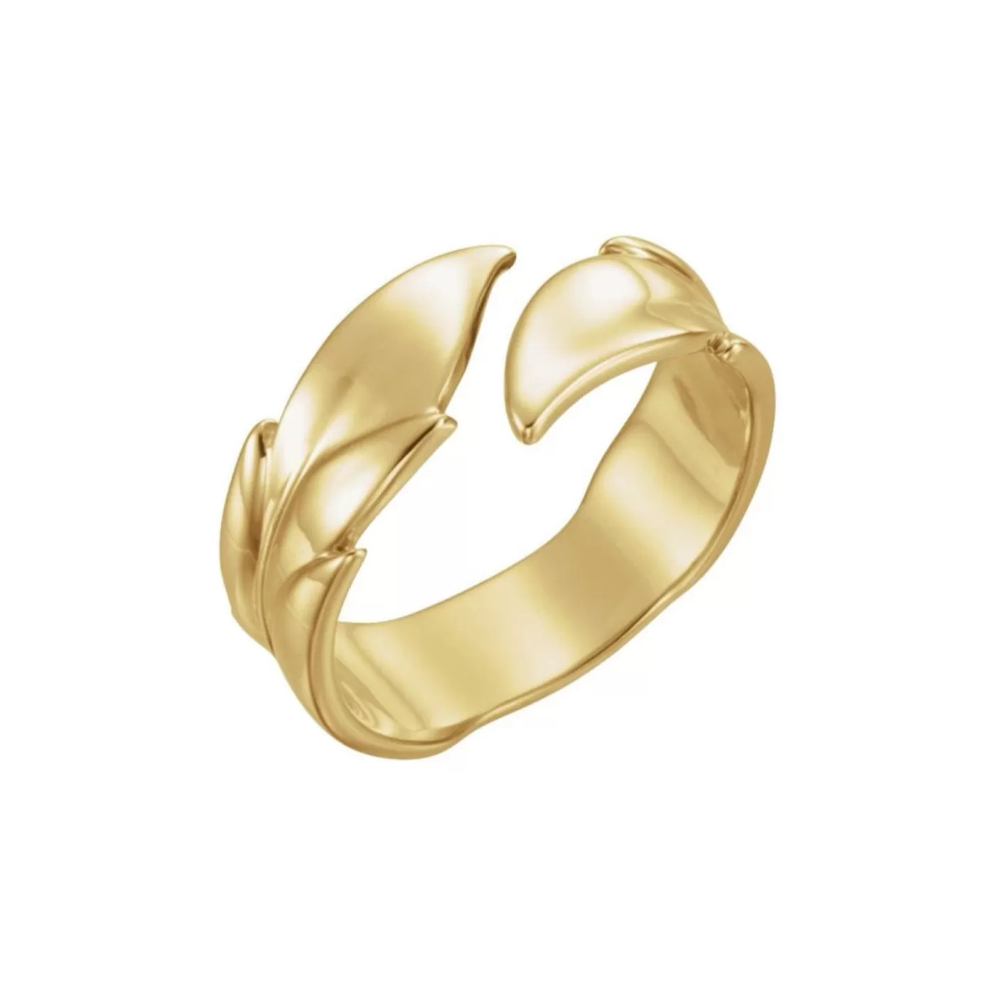 KBH Jewels Kate Mara x KBH Thick Leaf Claw Ring Clearance