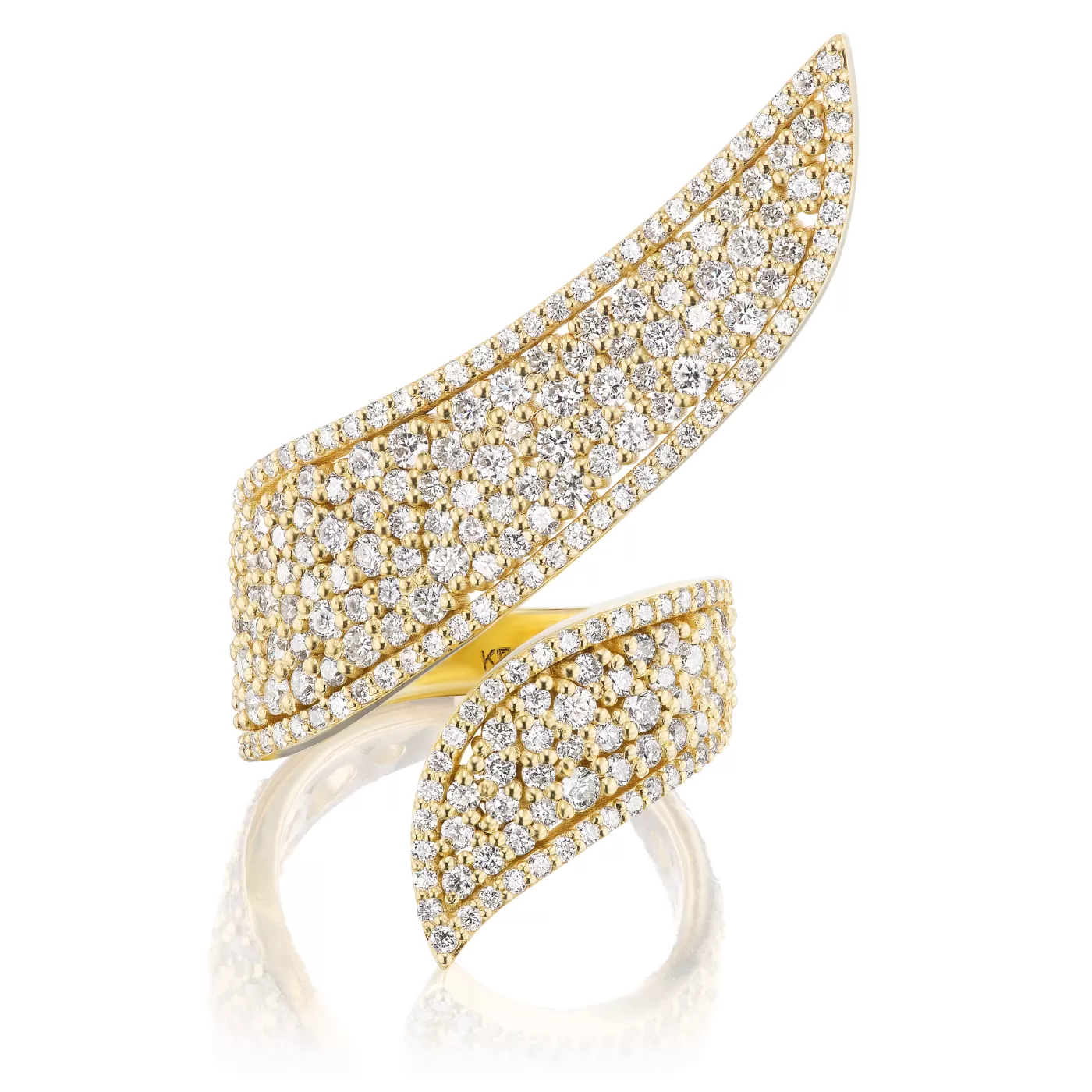 KBH Jewels Magnum Wave Wrap Ring Discount