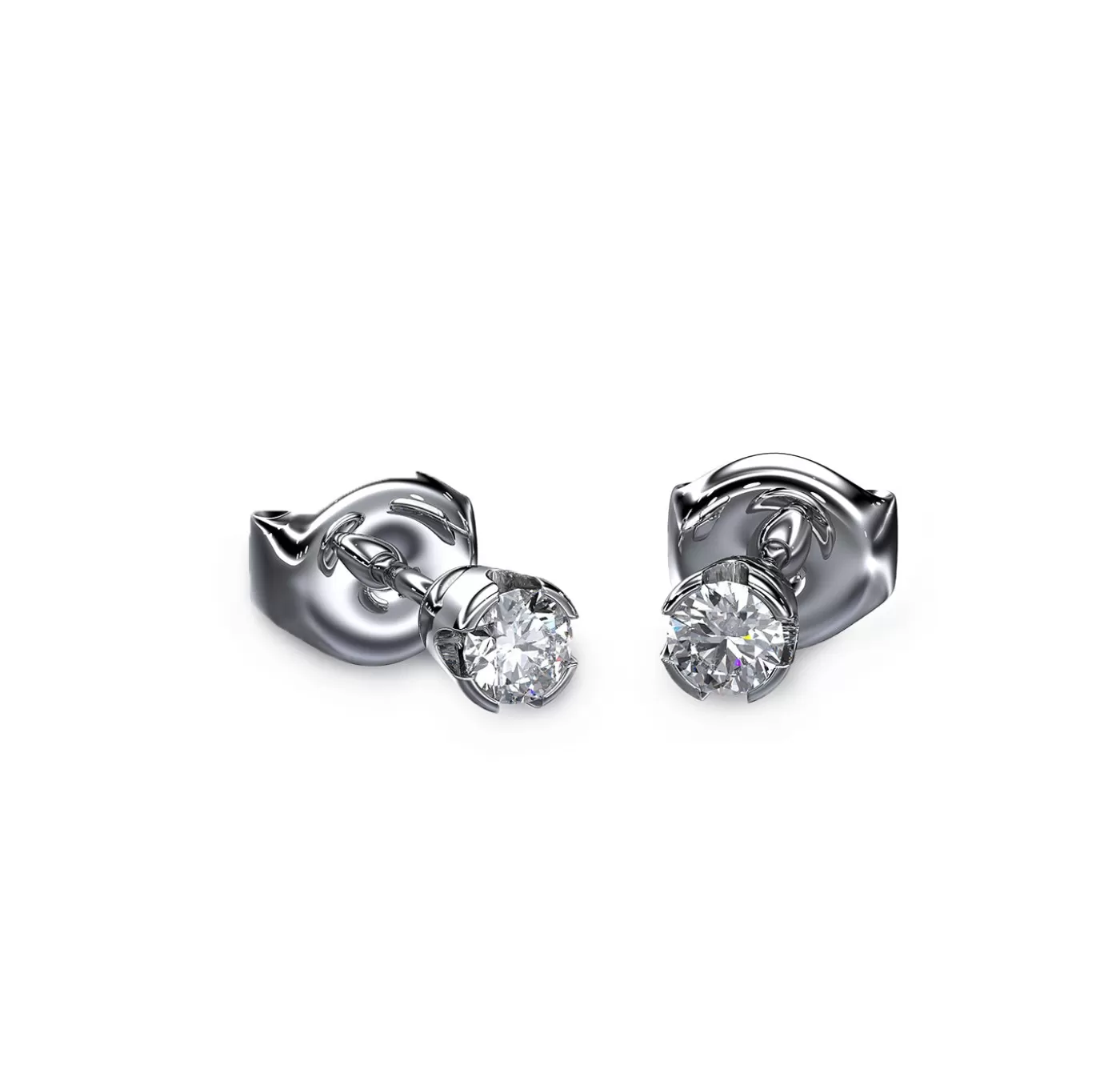 KBH Jewels Mini Diamond Studs Cheap