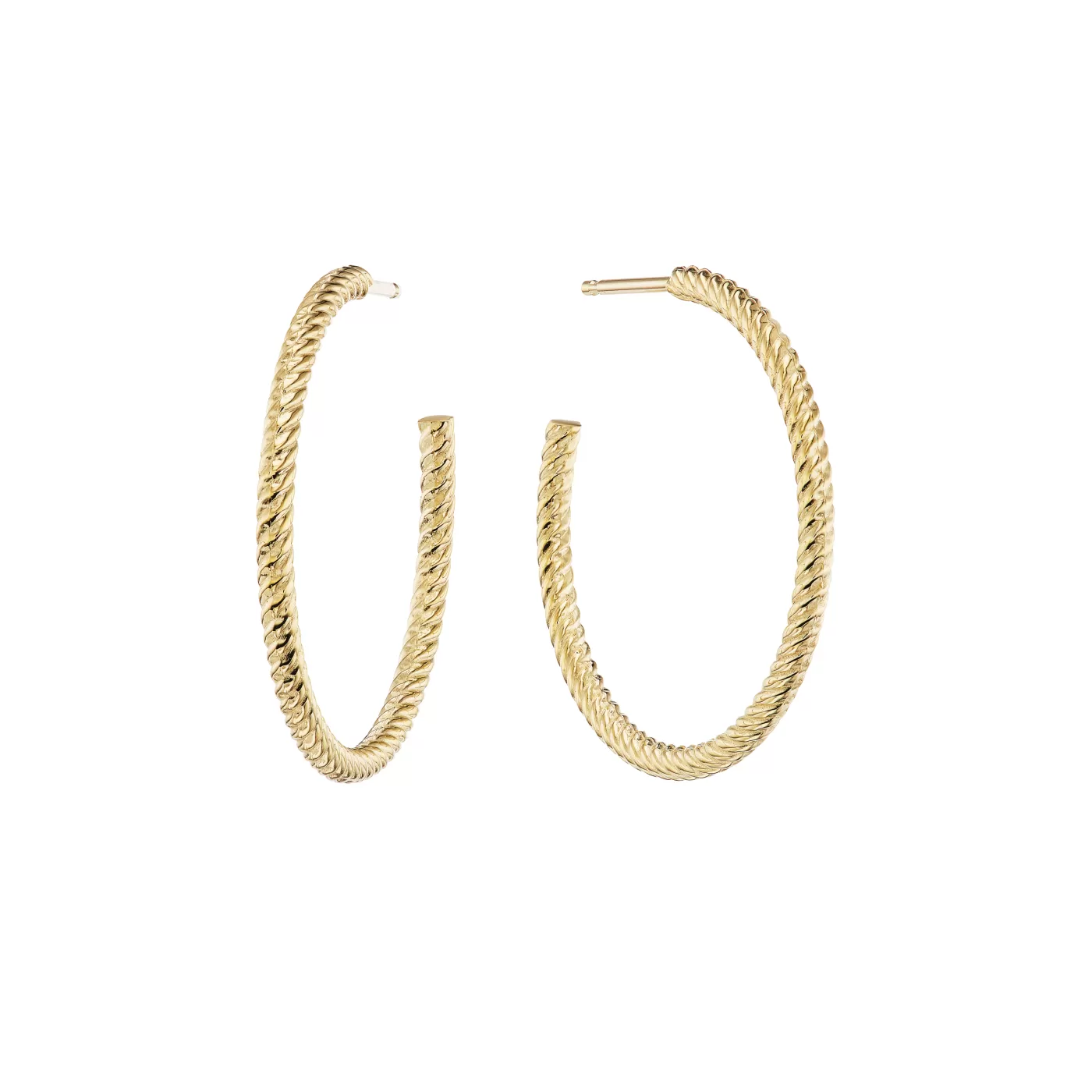 KBH Jewels Twisted Rope Hoops Outlet